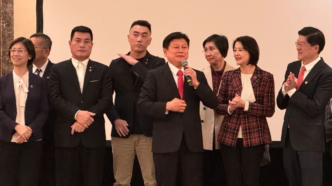 中國國民黨民意代表參訪團與台商台青代表座談