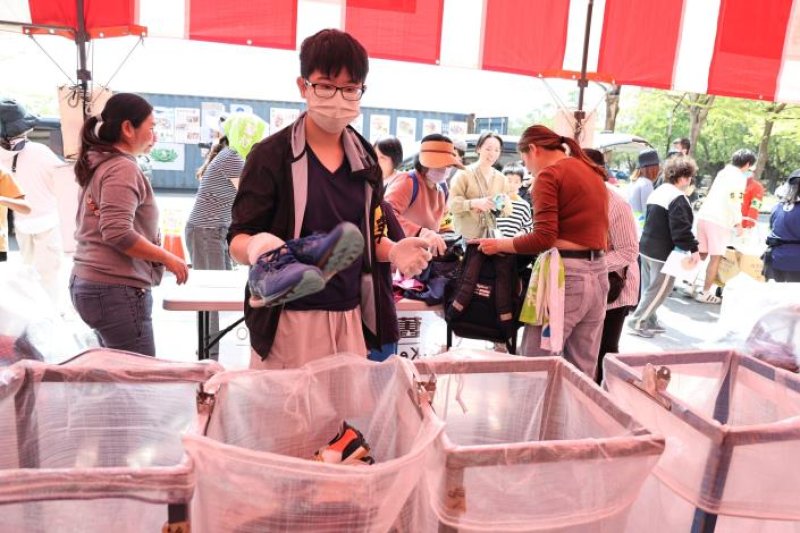 台南市府發起募集舊鞋送非洲