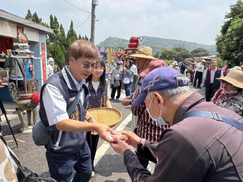 台南楠西辦客家伯公生食福分享
