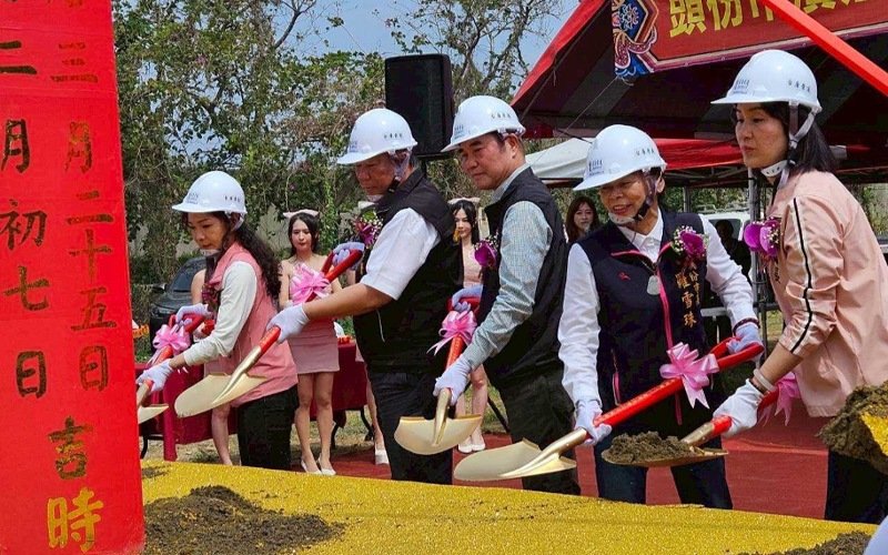 苗栗頭份濱江街拓寬工程動土 路寬翻倍預計今年底完工 新聞圖片