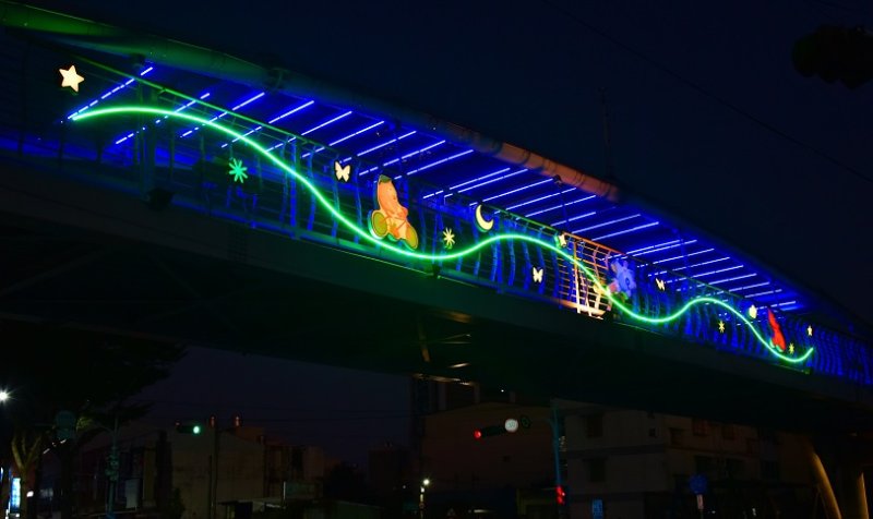 台中夜騎新地標!潭雅神綠園道「光環境」升級優化完工 新聞圖片