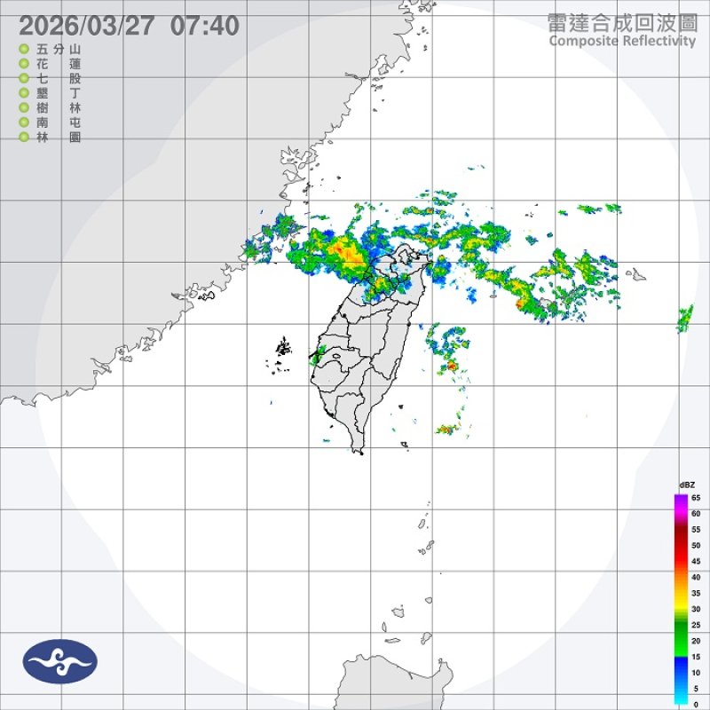 週五北部大雷雨襲擊 中部水庫可望解渴 新聞圖片