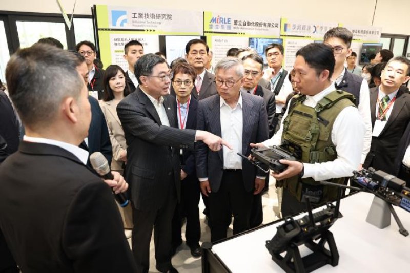 台南歸仁沙崙AI創新應用大樓啟用 新聞圖片