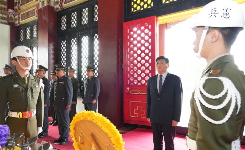澎湖縣春祭先烈暨陣亡將士祭典隆重舉行 林皆興主祭緬懷忠烈英靈 新聞圖片