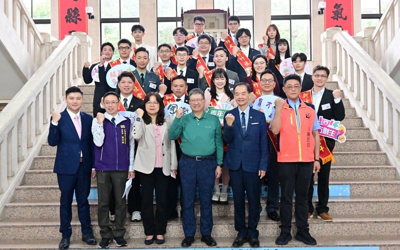 新竹縣優秀青年與縣長有約 楊文科勉勵勇往直前創造非凡 新聞圖片