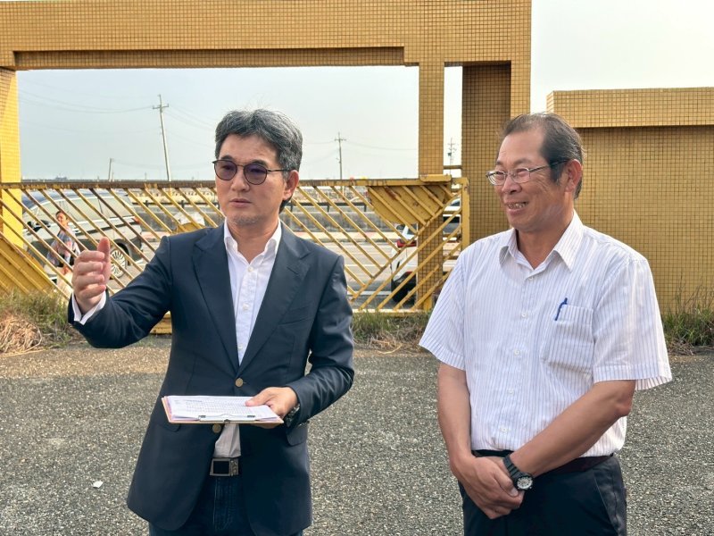 閒置20年成治安死角 劉建國會勘台西水試所宿舍推長照轉型 新聞圖片
