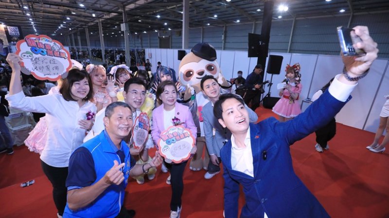 動漫迷年度盛會!2026台中國際動漫節登場 新聞局長:台中動漫與世界接軌 新聞圖片