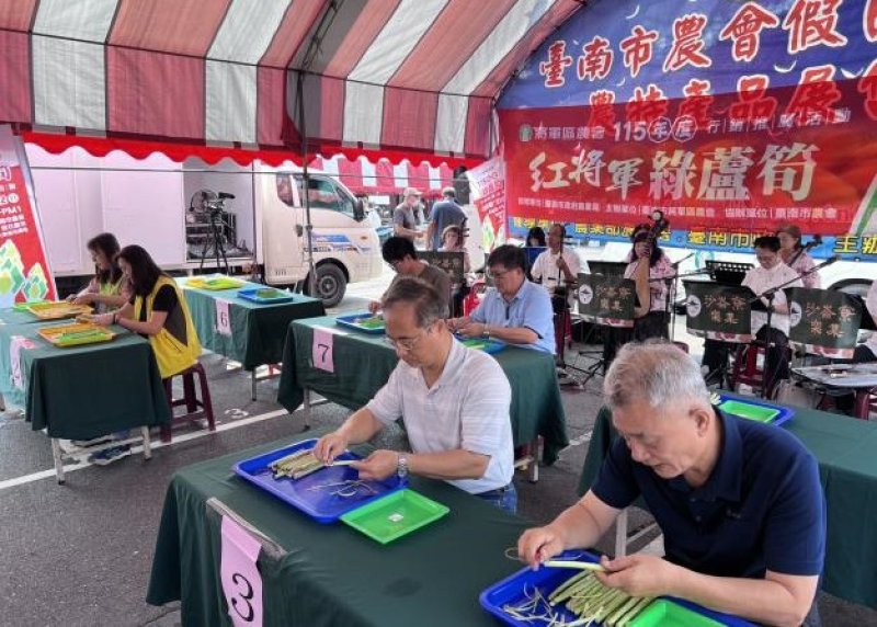 台南將軍綠蘆筍行銷兩天 新聞圖片
