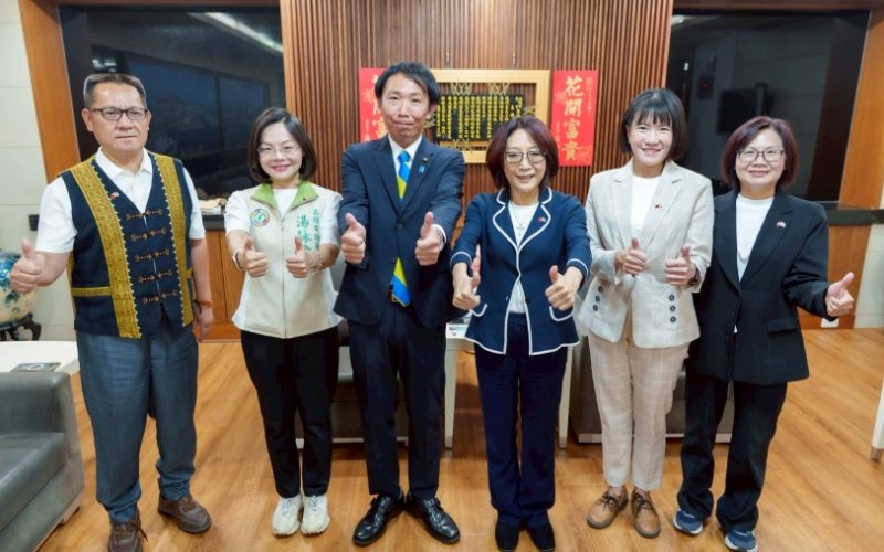廣島大竹市議員豐川和也訪高 康議長:議會交流深化台日情誼 新聞圖片