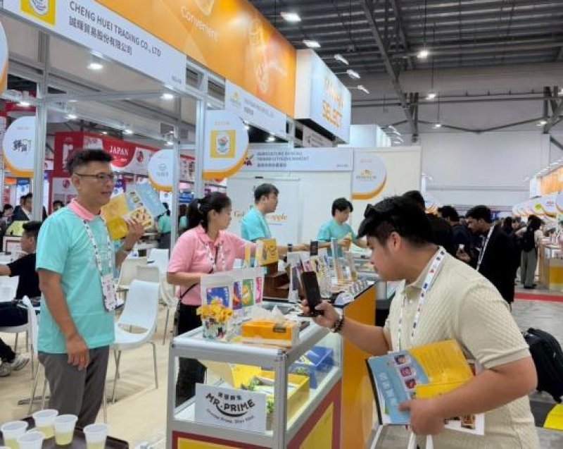 台南參加新加坡食品展農產訂單破3億 新聞圖片