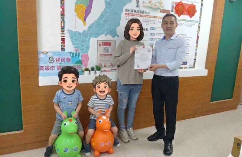 終於不用再躲了! 高雄移民署:不會讓國人小孩成為流浪兒