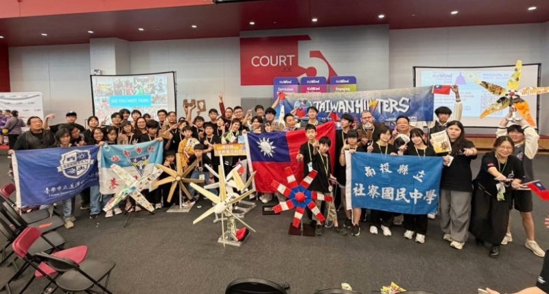 「World KidWind Challenge」南投風力科研團隊勇奪2冠1獎 讓世界看見南投科技教育實力