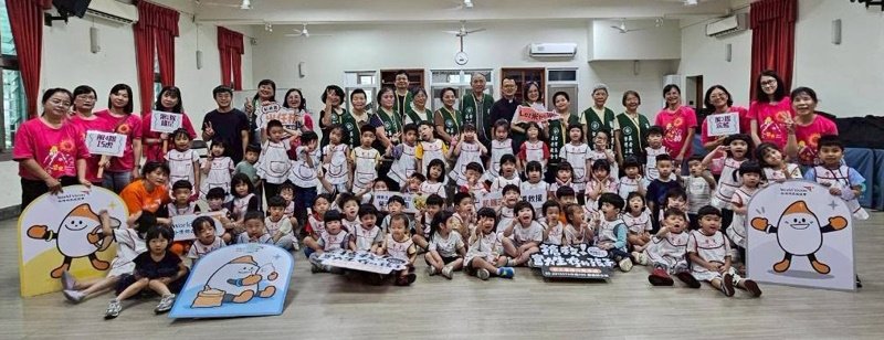 孩子以體驗學習同理 手寫注音祝福聲援脆弱國家兒童 620世界難民日前嘉義榮光幼兒園小小愛心大使出任務