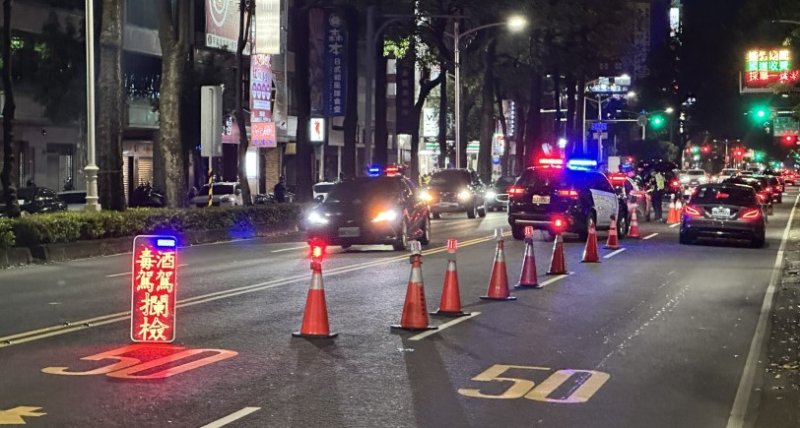 執行全國同步取締毒（酒）駕大執法  高警展現打擊毒駕決心