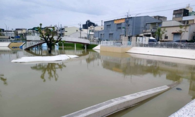 台南開發區設滯洪池降低淹水災害