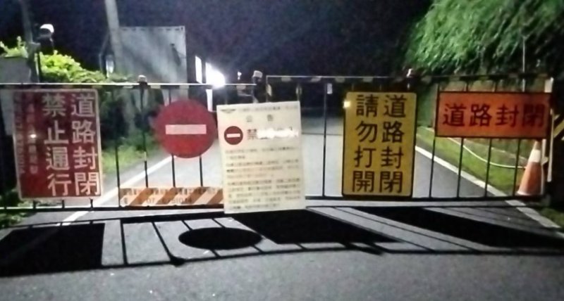 因應巴威颱風影響,台20線、台29線及台27線 今日凌晨0時實施預警性封閉