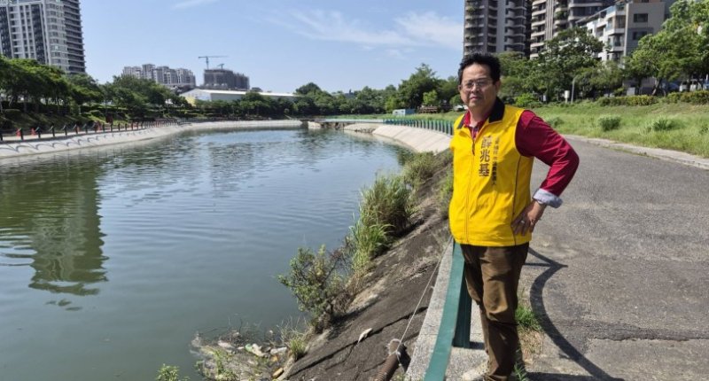 智慧城市不能只會撈死魚  左楠市議員參選人薛兆基籲建置AI河川預警系統