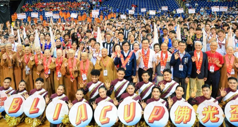佛光盃國際大學籃球賽開幕  陳其邁歡迎國內外青年勁旅齊聚高雄
