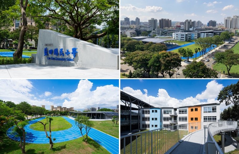 陳其邁主持藍田國小開箱日  全國首座全鋼構淨零校園正式啟用