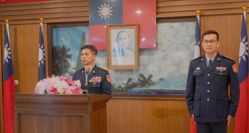 海巡署第五岸巡隊陳琮易隊長履新　持續守護南部海疆