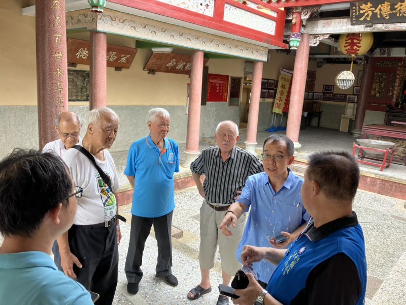 南投縣府重視林崇本堂門神彩繪保存  將邀文資委員現勘審慎評估