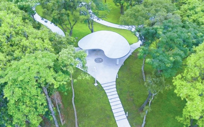 竹北縣福公園蛻變登場       市公所斥資3千萬打造書法意境地標
