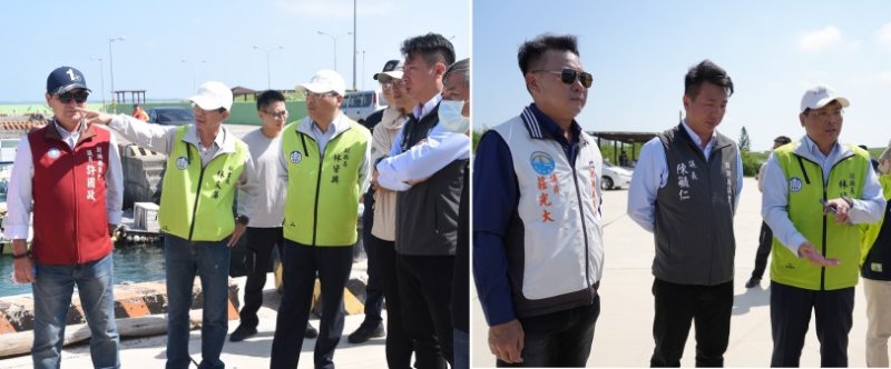 許國政、莊光大下鄉考察重光、安宅 林皆興:持續提升漁港安全及便利性