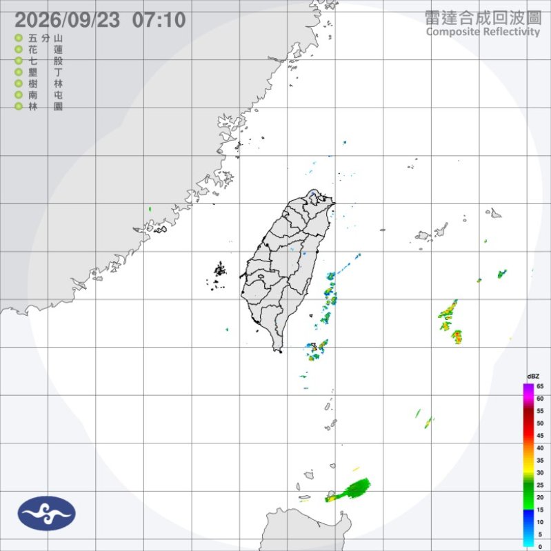 週三白天晴朗偏熱!晚起大台北、東部降雨機率增