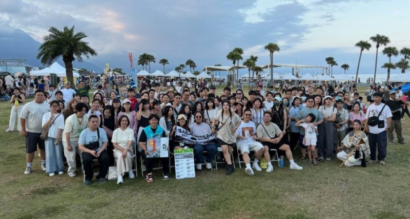 神仙來趕集七星潭登場　音樂市集淨灘傳遞環保理念