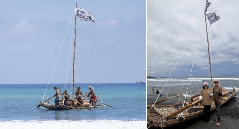 海委會攜手都歷部落「Torik Katomayan」竹筏帆船揚帆啟航 阿美族造舟技藝再現海洋文化生命力