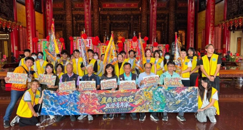 樹德科大攜手覆鼎金保安宮深化USR　58名學生走進地方文化場域共創