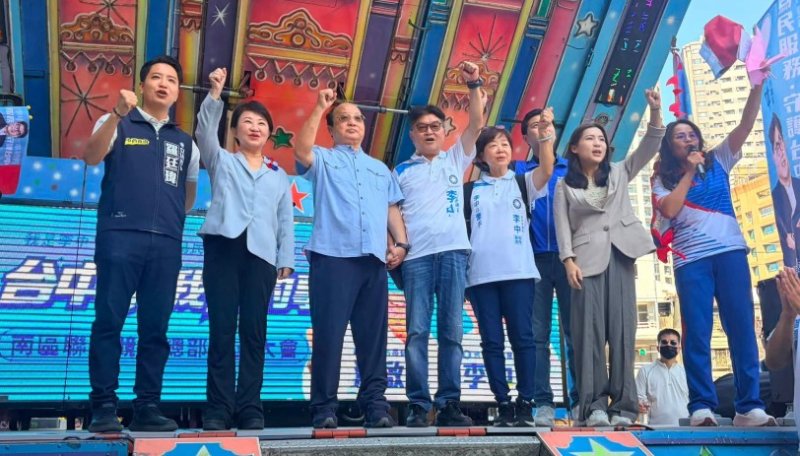 李中南區競選總部雙十成立 盧秀燕、胡志強等人站台力挺