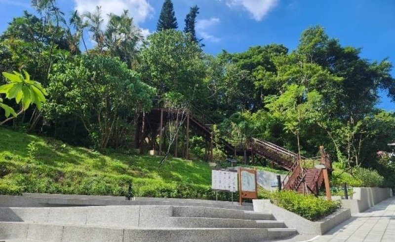 中埔山公園正式開放 廣植綠栽 打造城南綠廊新亮點