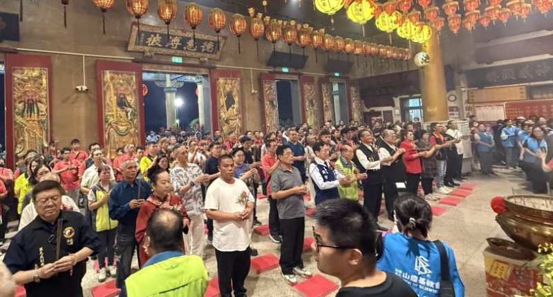 麻豆太子宮中壇元帥聖誕千秋  全台宮廟與澳門代表共襄盛舉