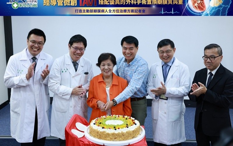 新竹臺大分院完成4例TAVI　高齡長輩在家鄉換瓣膜　竹科4企業捐贈高階心臟超音波