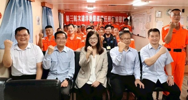 援贈除役艦船強化國際海上人道合作有先例   管碧玲：海巡是漁民海上保母 絕不傷漁民權益