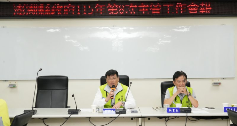 林皆興主持主管工作會報 肯定假牙補助成果、持續精進道路交通安全